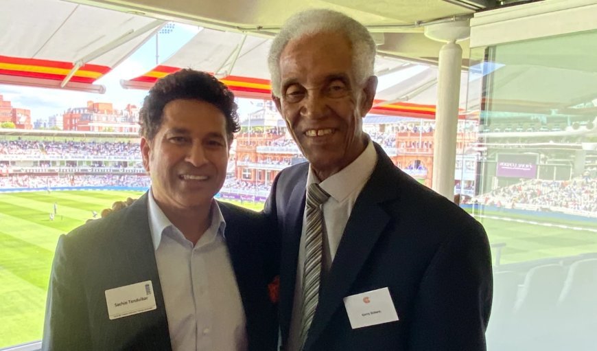 सचिन तेंदुलकर ने Sir Garfield Sobers को दी भावुक विदाई, कहा - आप अद्वितीय थे