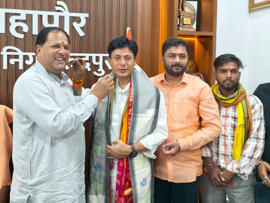 राष्ट्रवादी सोच के साथ आगे बढ़ेगा उत्तराखंड का युवाः विकास शर्मा - कुंदन लटवाल का रुद्रपुर में जोरदार स्वागत और अभिनंदन