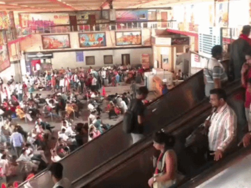 वाराणसी रेलवे स्टेशन पर सावन की तैयारी शुरू:180 हाई-टेक कैमरों से होगी निगरानी, कुंभ के तर्ज पर तैयार हो रहे होल्डिंग एरिया