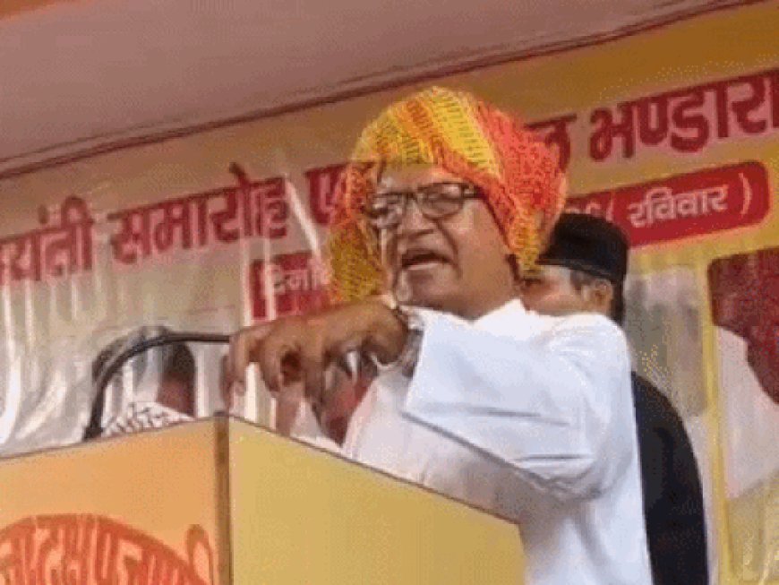मटके लेकर घुस जाओ SDM ऑफिस, ऊपर हमारी ही सरकार:रोहतक में रामचंद्र जांगड़ा बोले, मिट्टी पर एमएसपी की संसद में रखी थी मांग