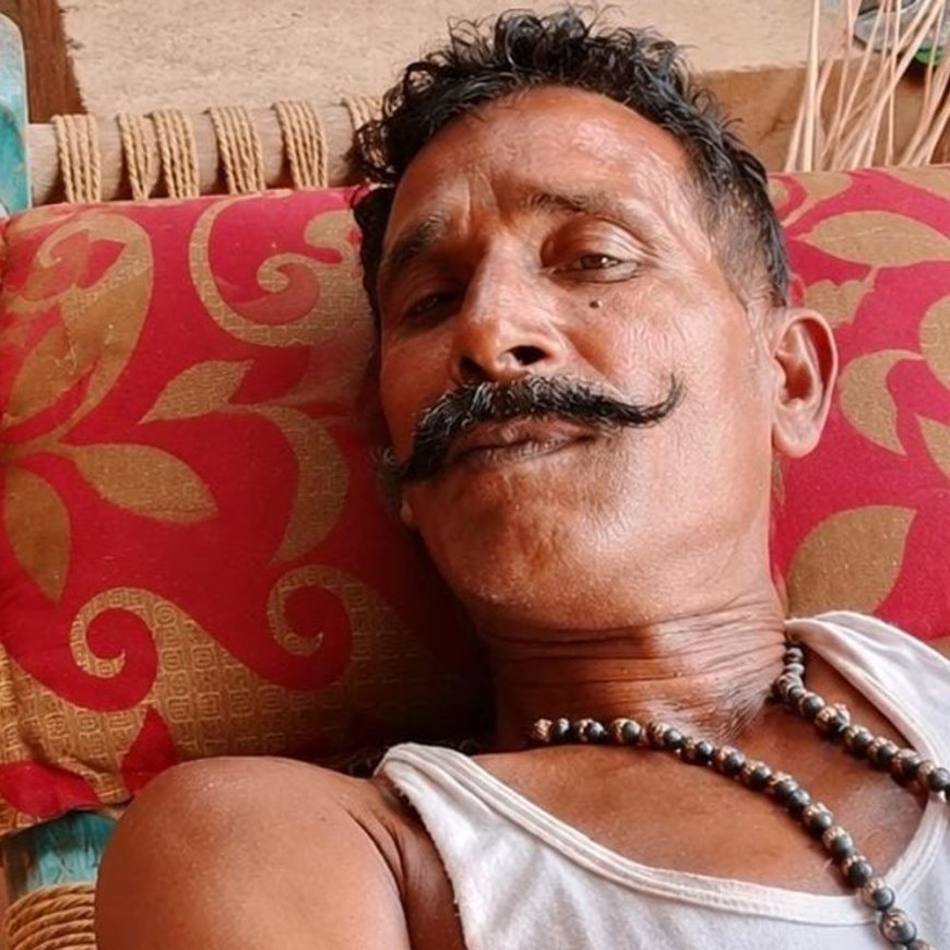 खाई में मिला अधेड़ का शव, हत्या का आरोप लगाया:हमीरपुर पुलिस बोली- शराब के नशे में गिरने से हुई मौत, पोस्टमार्टम रिपोर्ट का इंतजार