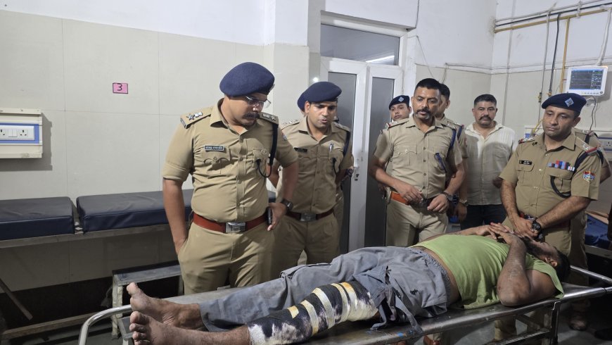 पुलिस मुठभेड़,गंगरेप के 03 आरोपी गिरफ्तार