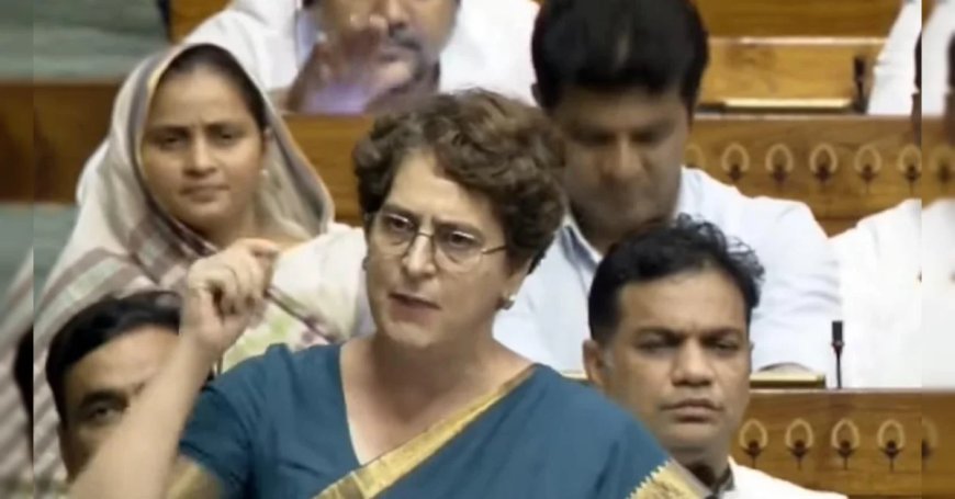 Priyanka Gandhi :  संसद किसी की जागीर नहीं, छात्र न्याय मांग रहे थे भीख नहीं, छात्रों पर पैलेट गन क्यों चली? प्रियंका गांधी ने मोदी सरकार से मांगा जवाब
