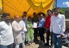 भाजपा मीडिया प्रभारी मनवीर चौहान के आश्वासन के बाद दो सप्ताह से चल रहा महाविद्यालय के छात्रों का धरना समाप्त