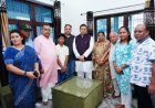 मुख्यमंत्री धामी ने 15 अगस्त की पूर्व संध्या पर शहीद अमित कुमार अणथ्वाल के परिजनों से की भेंट, किया सम्मानित*