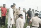महेंद्रगढ़ सड़क हादसे में 3 युवक घायल:विधायक ओमप्रकाश यादव ने काफिला रुकवाकर अस्पताल पहुंचाया, गाड़ी ने बाइक में मारी टक्कर