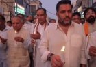 सोनीपत में भाजपा ने निकाला कैंडल मार्च:वंदे मातरम के कथित अनादर का विरोध; विधायक बोले- कांग्रेस को माफी मांगनी चाहिए