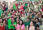 आगरा में महिलाओं मल्हार गीत संग मनाई तीज:हरे परिधानों में मनाया हरियाली उत्सव, जगह-जगह हुए कार्यक्रम