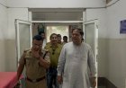 महापौर ने जिला अस्पताल पहुंचकर घायल महिला कांस्टेबल का हाल जाना