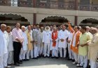 ब्राह्मण कल्याण आयोग गठन न होने पर रोष:जींद में ब्राह्मण समाज ने सरकार से की कई मांगें, बोले- सीएम से मिलेंगे 151 सदस्य