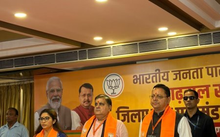 *तीसरी बार सरकार के संकल्प पर भाजपा गढ़वाल मंडल अध्यक्षों की महत्वपूर्ण बैठक सम्पन्न!*