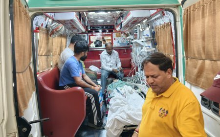 महापौर विकास शर्मा ने मुख्यमंत्री के सहयोग से अभिषेक को एम्स ऋषिकेश कराया रेफर