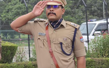 80वें स्वतंत्रता दिवस पर एसएसपी अजय गणपति ने किया ध्वजारोहण, अमर शहीदों को किया नमन — राष्ट्रसेवा, कर्तव्यनिष्ठा एवं सुरक्षा का लिया संकल्प*