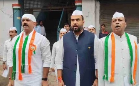 इंदौर कांग्रेस कार्यालय में ‘वंदे मातरम्’ पर घमासान! 55 सेकंड के गायन पर BJP ने उठाए सवाल, जांच की मांग