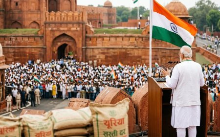 80वें स्वतंत्रता दिवस पर लाल किले से बोले PM Modi, वैश्विक संकट के बावजूद किसानों को दिया सस्ता Urea