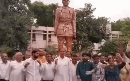 शुद्धिकरण जरूरी, कांग्रेस ने वंदे मातरम का किया अपमान:रोहतक में बोले भाजपा जिलाध्यक्ष, राष्ट्र गीत को बीच में बंद करवाना सही नहीं