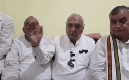 हांसी-अंबाला हिंसा पर हुड्डा का सरकार पर हमला:सोनीपत में बोले- लठ के जोर पर नहीं; संवाद से चलता है लोकतंत्र