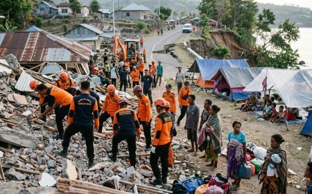 Indonesia में 7.7 तीव्रता के Earthquake से 51 लोगों की मौत, 5 हजार बेघर हुए