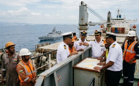 GTRI की सलाह: Red Sea संकट के बीच नौसैनिक सुरक्षा व जल परिवहन मजबूत करे भारत