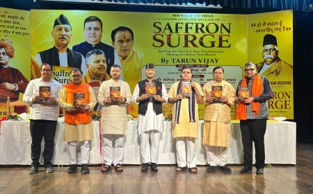 सैफ्रन सर्ज’ संघर्ष, सेवा और सांस्कृतिक पुनर्जागरण का दस्तावेज: डॉ  शैलेंद्र