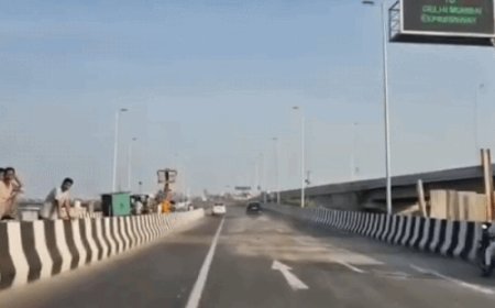 DND-KMP एक्सप्रेस-वे का 9 किमी हिस्सा खुला:फरीदाबाद से दिल्ली का सफर आसान, PM मोदी करेंगे उद्घाटन; जाम से राहत