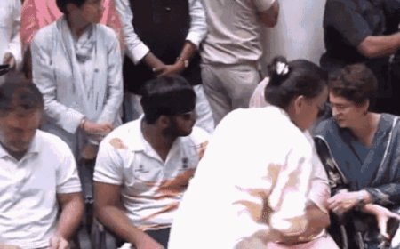 पैलेट-गन से आंख की रोशनी गंवाने वाला साहिल हरियाणा का:सोनीपत में जन्म, अब फैमिली दिल्ली में; FIR को राहुल संग 6 घंटे धरने पर बैठे