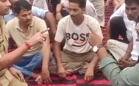मंत्री की चापलूसी करो खाली... हम दो बार रहे:देवबंद में बिजली कटौती को लेकर ग्रामीण, सीओ से भिड़े कार्तिकेय राणा, बोले; 10 घंटे भी नहीं मिल रही बिजली