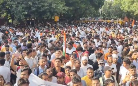 दिल्ली के जंतर-मंतर पर बड़ा प्रदर्शन, आरक्षण और UGC नियमों के विरोध में उतरे हजारों लोग