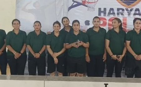 ऑल इंडिया पुलिस बास्केटबॉल प्रतियोगिता का समापन:करनाल रेंज महिला, एचएपी पुरुष वर्ग में विजेता; आईजी ने विजेताओं को किया पुरस्कृत