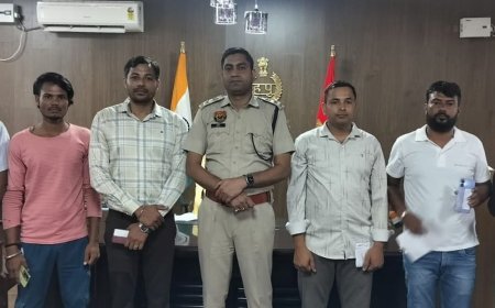 महेंद्रगढ़ पुलिस ने 26 गुमशुदा स्मार्टफोन बरामद किए:₹4.50 लाख की कीमत, एसपी ने अपने हाथों से वापस लौटाए