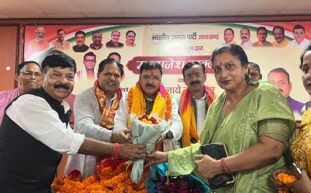 भाजपा प्रदेश प्रवक्ता बनने पर राजेश शुक्ला का भव्य स्वागत