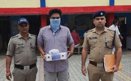 एसएसपी अजय गणपति का अपराधियों के विरुद्ध कड़ा रुख — जानलेवा हमले का आरोपी तमंचा के साथ गिरफ्तार*