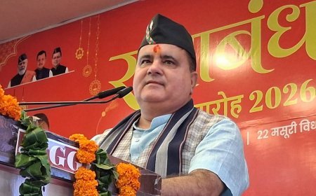 एसआईआर संवैधानिक प्रक्रिया,  तुष्टिकरण को छोड़ जिम्मेदाराना रुख दिखाये कांग्रेस: चौहान