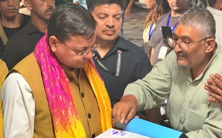मुख्यमंत्री पुष्कर सिंह धामी ने सुनीं जनसमस्याएं, अधिकारियों को त्वरित समाधान के दिए निर्देश l