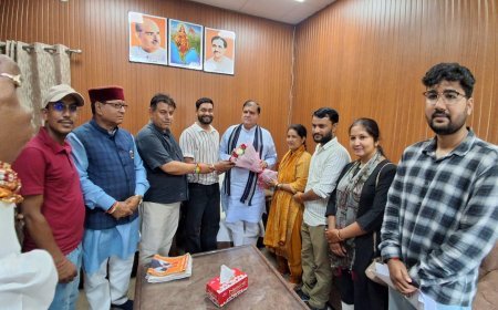 सफल एलटी अभ्यर्थियों ने नियुक्ति प्रक्रिया में सहयोग हेतु भाजपा प्रदेश अध्यक्ष का जताया आभार!*