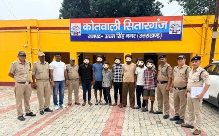 चोरी के अलग-अलग मामलों में 07 शातिर चोर गिरफ्तार