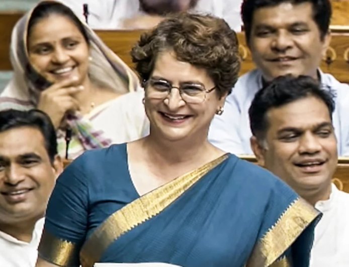 प्रियंका द्वारा गौमूत्र का उपहास कांग्रेस की हिन्दू विरोधी मानसिकता