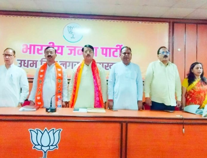 भाजपा जिला कार्यालय रुद्रपुर में 'हर घर तिरंगा' अभियान की जिला कार्यशाला संपन्न
