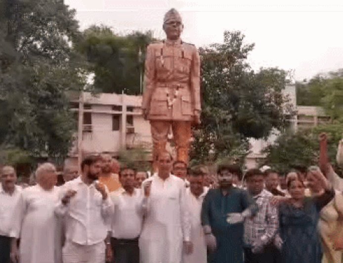 शुद्धिकरण जरूरी, कांग्रेस ने वंदे मातरम का किया अपमान:रोहतक में बोले भाजपा जिलाध्यक्ष, राष्ट्र गीत को बीच में बंद करवाना सही नहीं