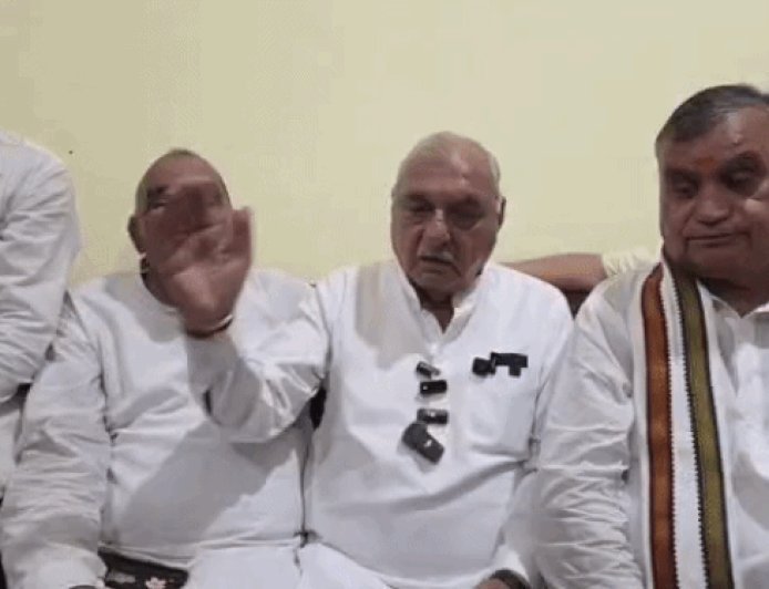 हांसी-अंबाला हिंसा पर हुड्डा का सरकार पर हमला:सोनीपत में बोले- लठ के जोर पर नहीं; संवाद से चलता है लोकतंत्र