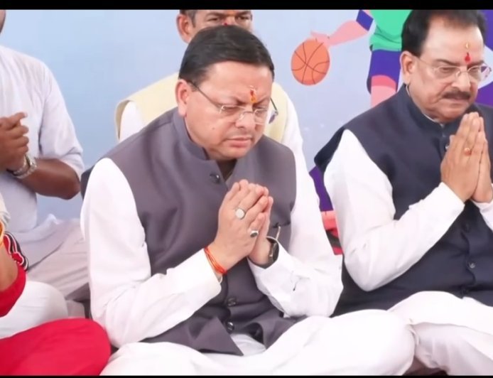 सीएम धामी ने नैनीताल में किया उत्तराखंड के पहले क्रीड़ा विश्वविद्यालय का भूमि पूजन एवं शिलान्यास*