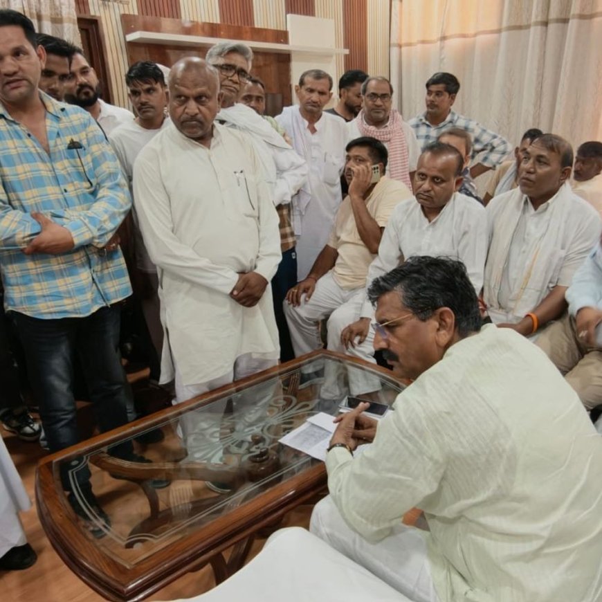 सामाजिक न्याय मंत्री कृष्ण बेदी ने सुनी जनसमस्याएं:बोले-नरवाना को बनाएंगे प्रदेश का अव्वल क्षेत्र, विकास कार्यों को टाइम से पूरा करने पर जोर