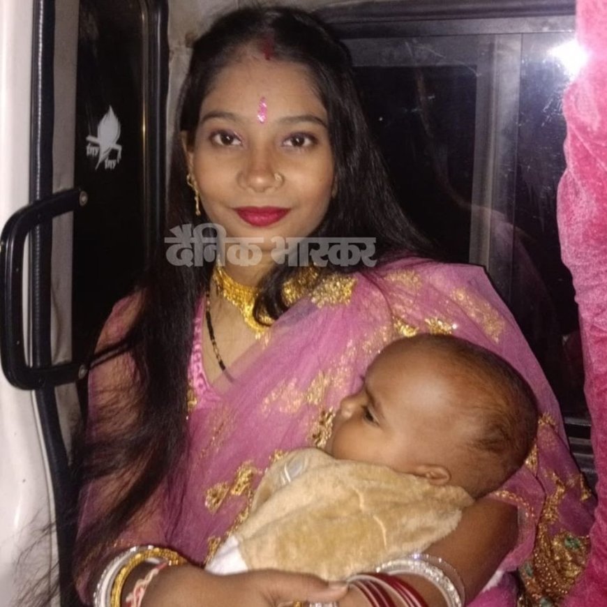 हांसी में एक्सीडेंट में पत्नी की मौत, पति 2-बच्चे घायल:कार ने मारी बाइक को टक्कर, बहन के घर कोथली देने जा रहा था परिवार