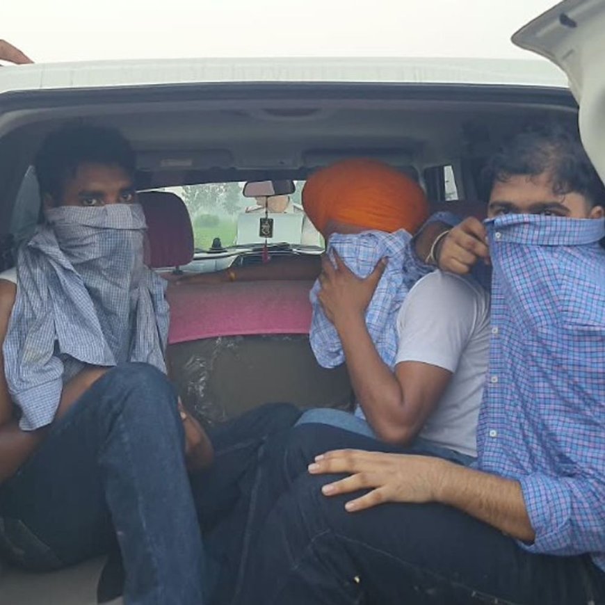 कैथल पुलिस ने अरेस्ट किए 3 नशा तस्कर:स्विफ्ट कार से पंजाब से आ रहे, तलाशी में बरामद हुई 250 ग्राम हेरोइन