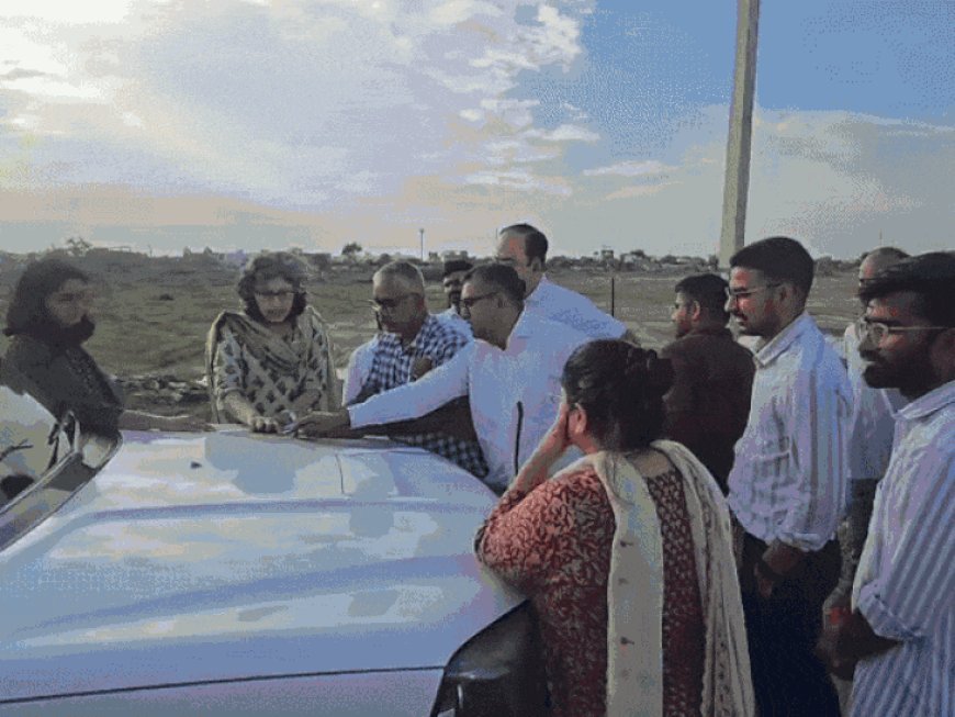 बाड़मेर में जसदेरधाम के पास बनेगा ऑक्सीजोन पार्क:800 में से 200 बीघा जमीन अतिक्रमण मुक्त, पौधारोपण और वॉकिंग ट्रैक बनेंगे