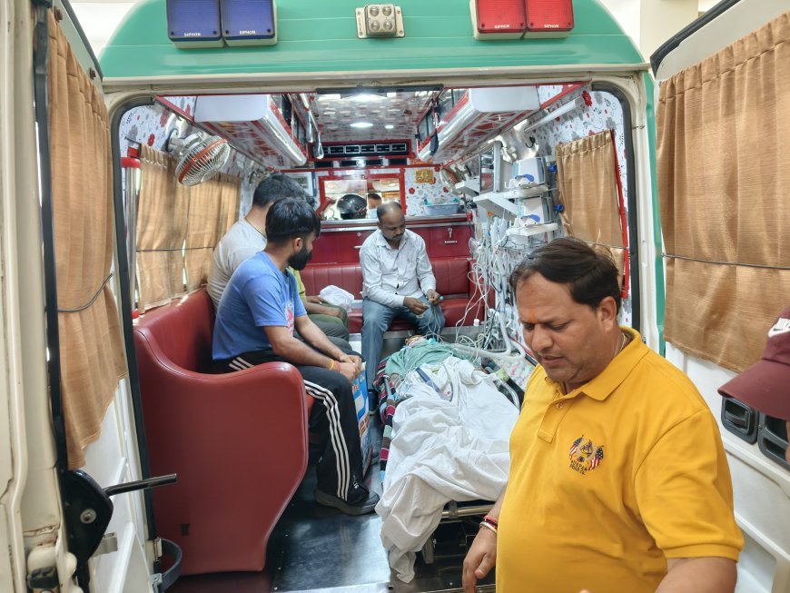 महापौर विकास शर्मा ने मुख्यमंत्री के सहयोग से अभिषेक को एम्स ऋषिकेश कराया रेफर