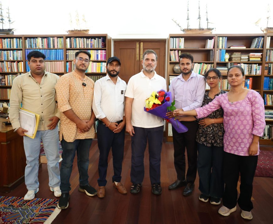लोकसभा में प्रतिपक्ष नेता श्री राहुल गांधी जी से मिले उत्तराखंड के विभिन्न संगठन।*