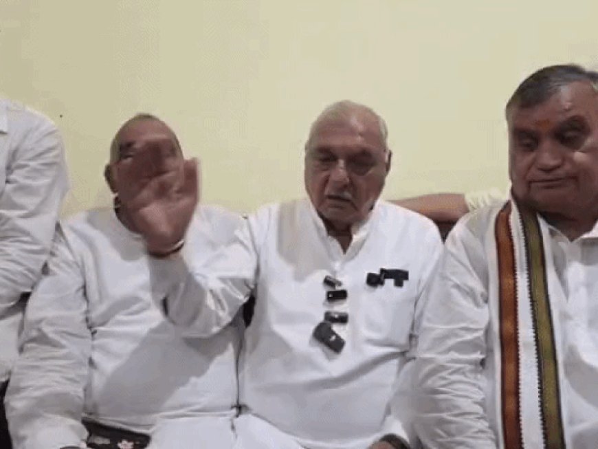 हांसी-अंबाला हिंसा पर हुड्डा का सरकार पर हमला:सोनीपत में बोले- लठ के जोर पर नहीं; संवाद से चलता है लोकतंत्र