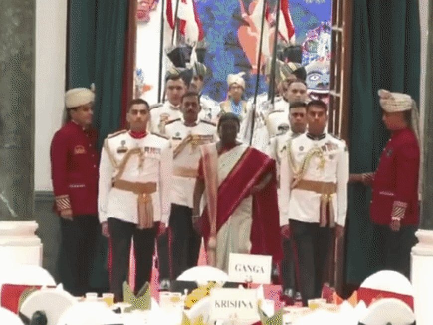 राष्ट्रपति भवन में एट होम रिसेप्शन, PM मोदी पहुंचे:मुर्मू के इवेंट में 650 मेहमान शामिल, इनमें 100 VVIP; पैरा-क्रिकेटर आमिर हुसैन लोन भी खास मेहमान