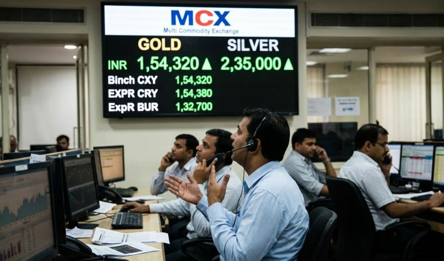 Gold Price मजबूती के साथ MCX पर 1.54 लाख रुपये पहुंचा, चांदी में भी तेजी